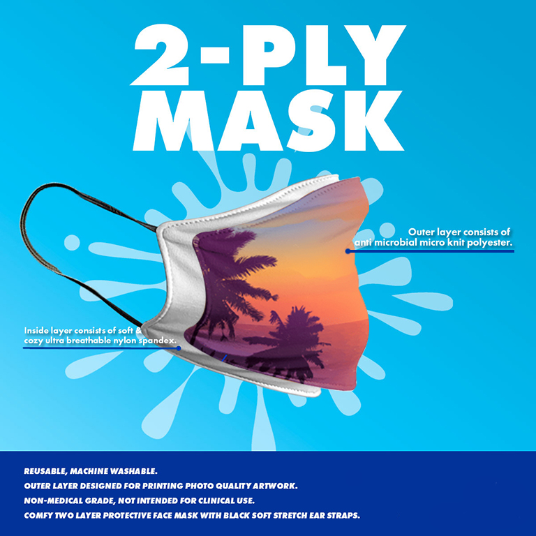 Two-layer Face mask - Cloth Face Mask