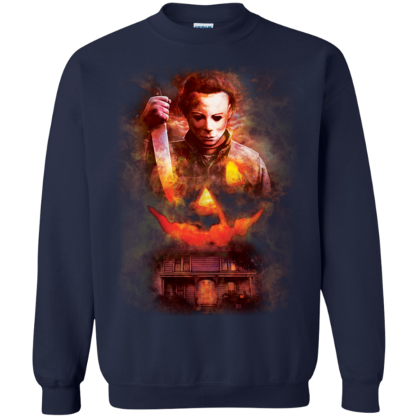 Halloween Michael Myers Pumpkin T-shirt