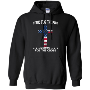Stand For The Flag Kneel For The Cross T-Shirt