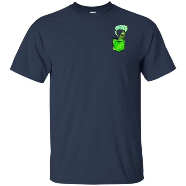 Rick and Morty – Pickle Rick Tiny Pocket T-Shirt