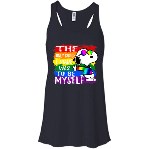 Snoopy – The Only Choice I Made Was To Be Myself Shirt, Hoodie