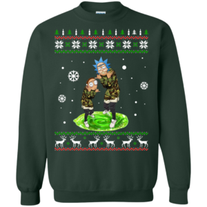 Rick And Morty Supreme Christmas Sweatshirt