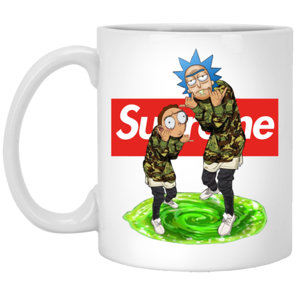 Rick And Morty Supreme Mugs