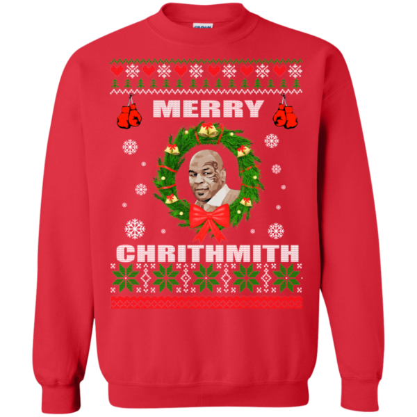 Mike Tyson Merry Chrithmith Christmas Sweatshirt