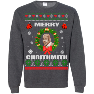 Mike Tyson Merry Chrithmith Christmas Sweatshirt