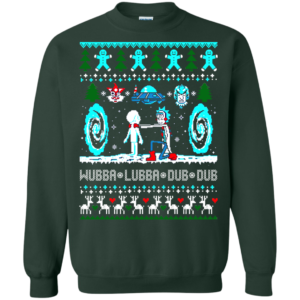 Rick And Morty – Wubba Lubba Dub Dub Christmas Sweatshirt