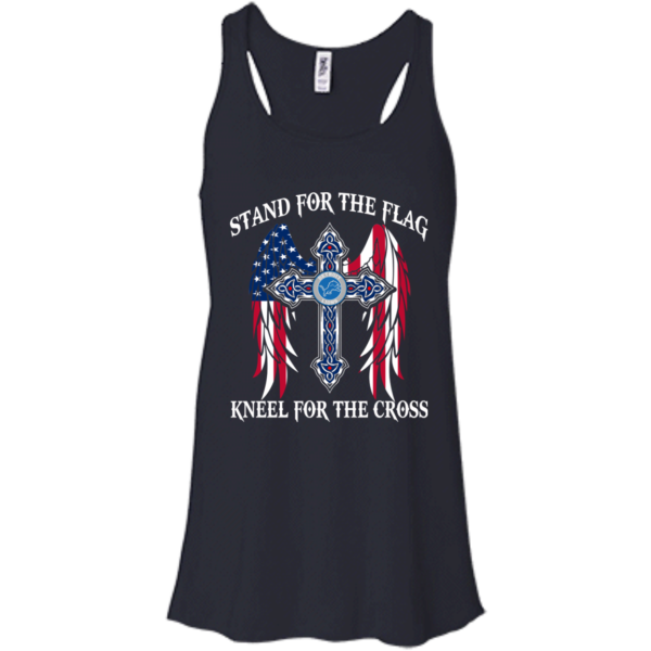 Detroit Lions – Stand for the flag kneel for the cross shirt, sweatshirt
