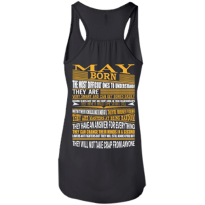 May Born – The Most Difficult Ones To Understand Shirt – Back Design