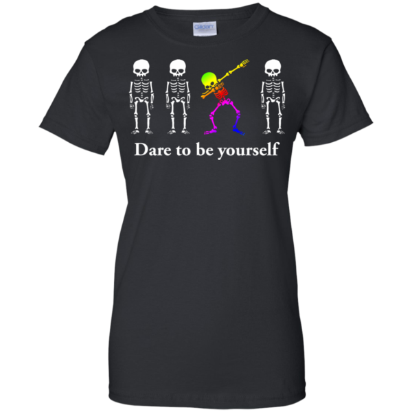 Dabbing Skeleton – Dare To Be Yourself Shirt, Hoodie, Tank