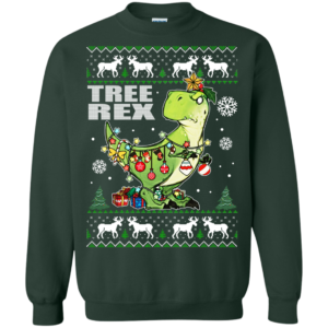 Tree Rex – T-rex Christmas Ugly Sweater