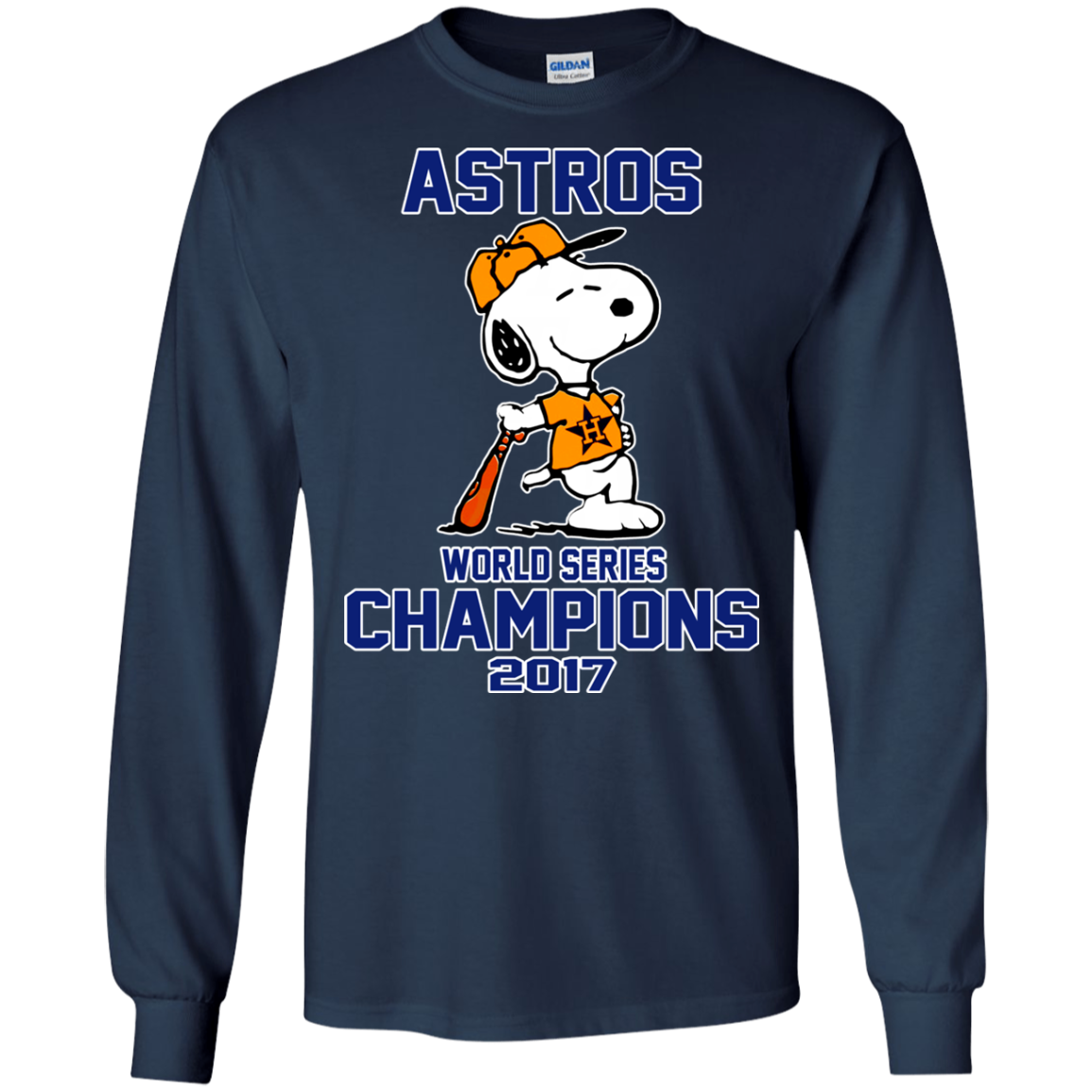 Vintage Houston Astros World Series Champions T-Shirt - Peanutstee