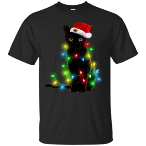 Black Cat Christmas Shirt, Hoodie, Sweashirt