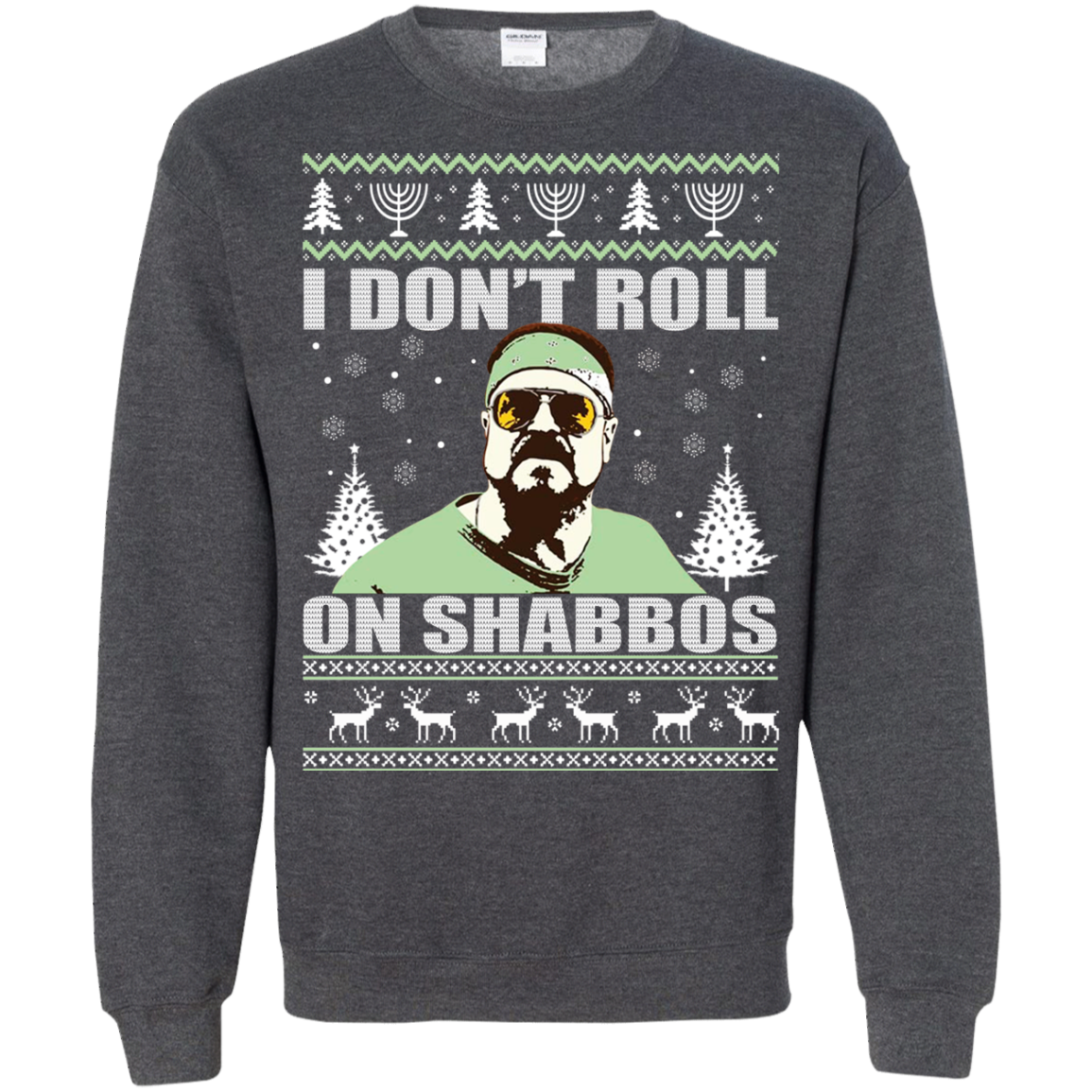 I Don’t Roll on Shabbos Christmas Sweater | Allbluetees.com