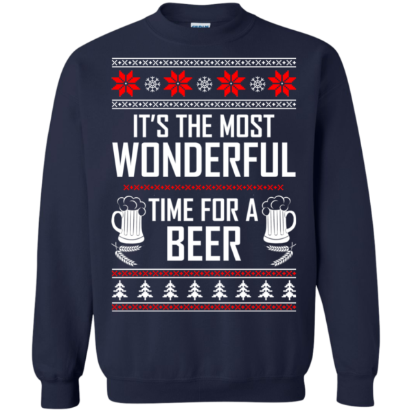 It’s The Most Wonderful Time For A Beer Christmas Sweater