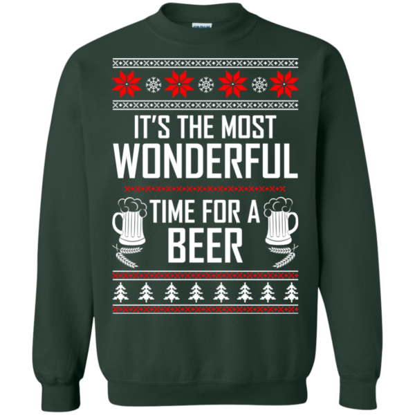 It’s The Most Wonderful Time For A Beer Christmas Sweater