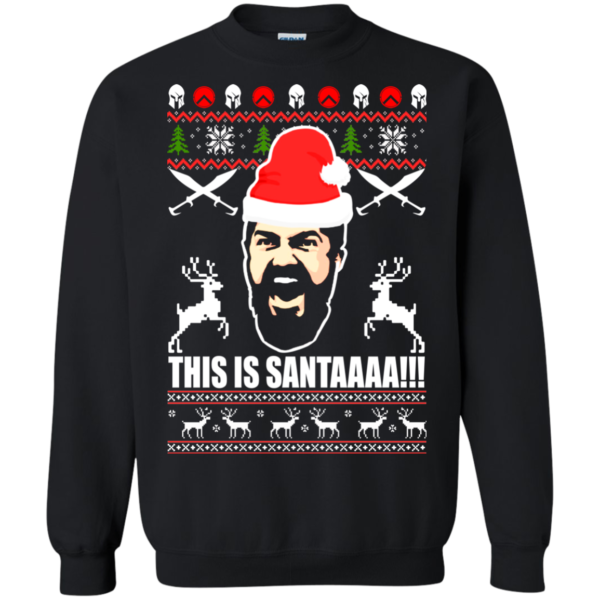 300 Rise of an empire – This Is Santaaa Christmas Sweater