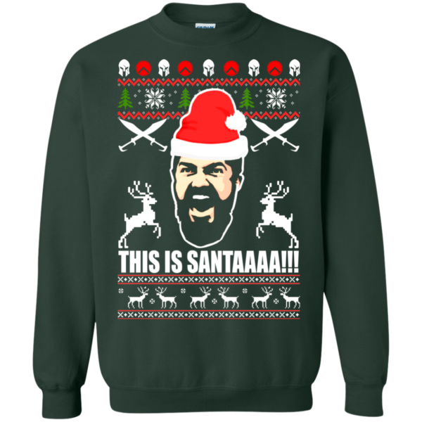 300 Rise of an empire – This Is Santaaa Christmas Sweater