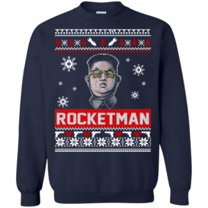 Kim Jong Un Rocket Man Christmas Sweater