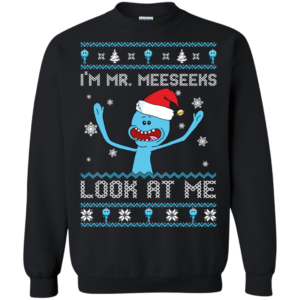 Rick And Morty – I’m Mr. Meeseeks Look At Me Christmas Sweater