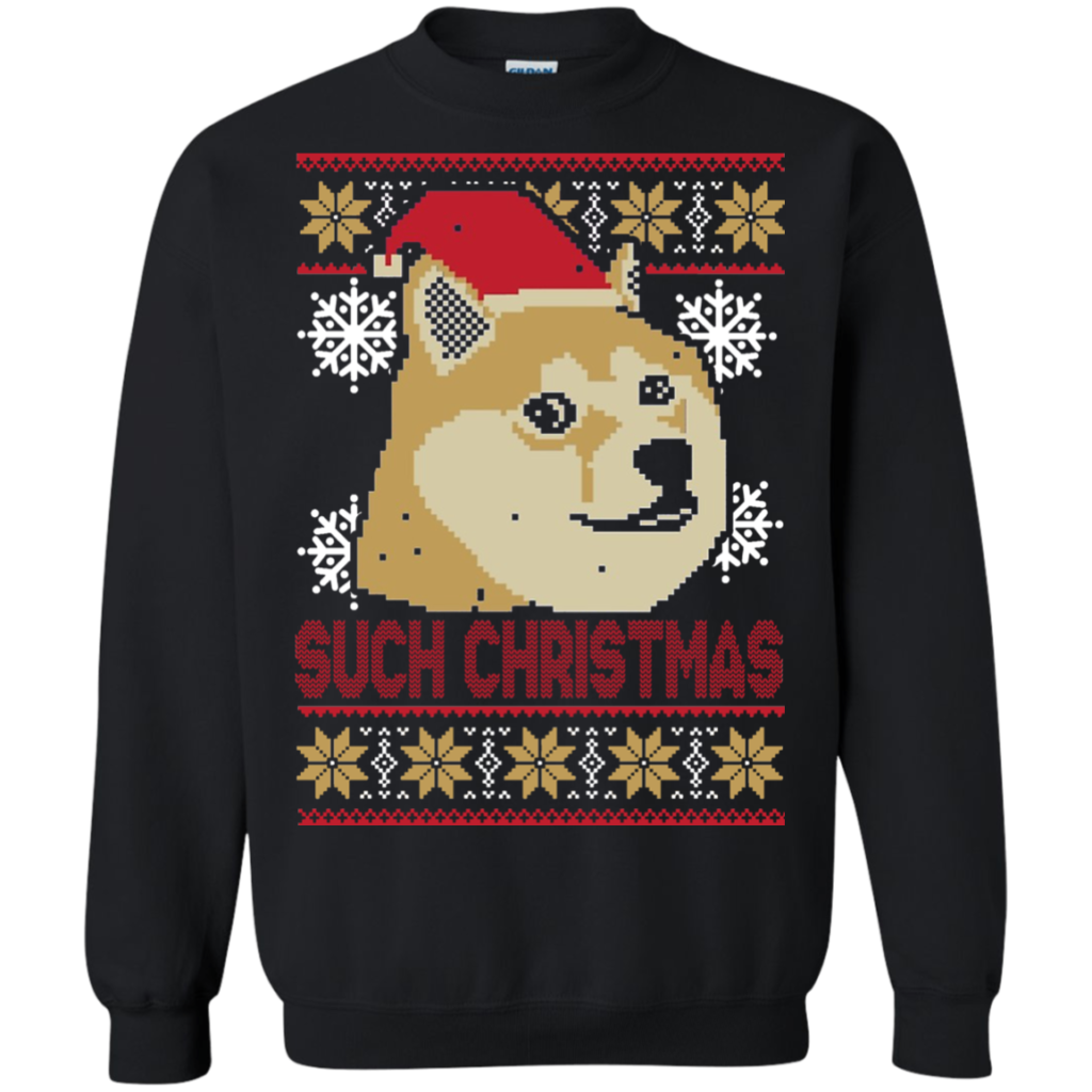 Doge - Such Christmas Sweater | Allbluetees.com
