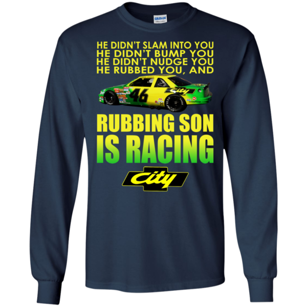 Rubbing Son Is Racing Shirt, Hoodie, Tank