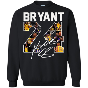 Kobe Bryant 24 Signature Shirt, Hoodie, Tank