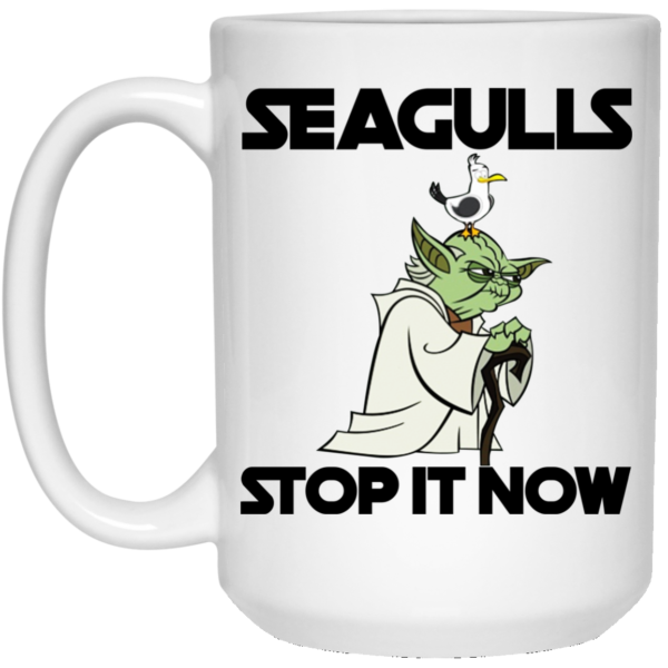 Seagulls Stop It Now Mugs