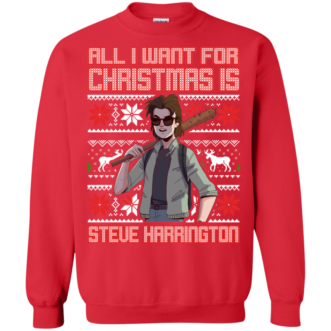 Uitrusten relais NieuwZeeland All I Want For Christmas Is Steve Harrington Sweater