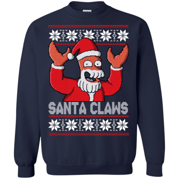 Zoidberg Santa Claws Christmas Sweater