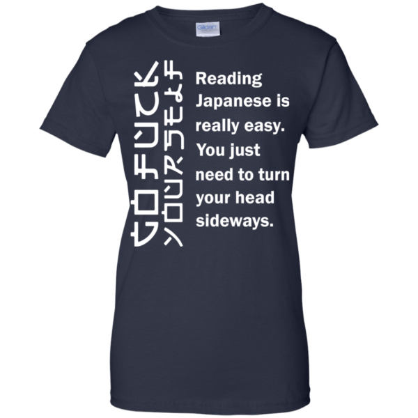 Reading Japanese Is Really Easy Shirt, Hoodie, Tank