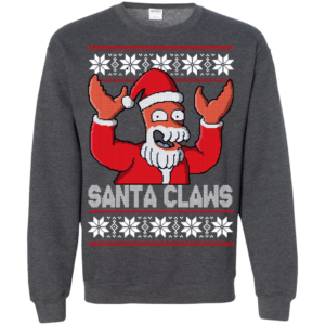 Zoidberg Santa Claws Christmas Sweater