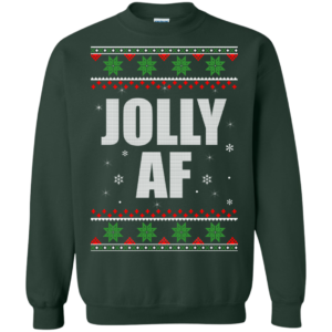 Jolly AF Christmas Sweater