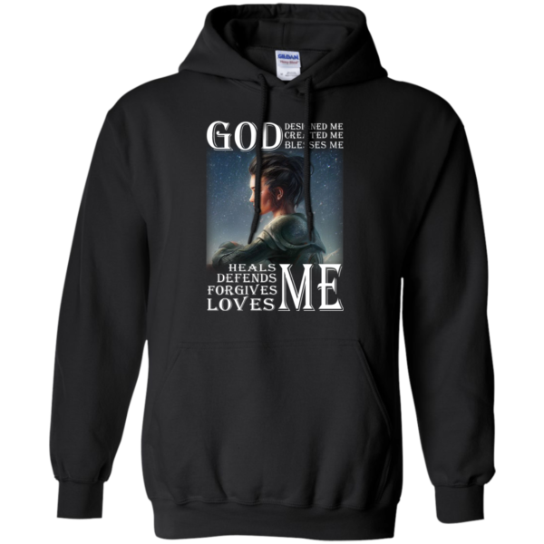 God Designed Me, Created Me, Blesses Me Shirt, Hoodie, Tank