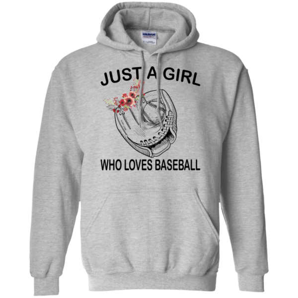 Just A Girl Who Loves Baseball Shirt, Hoodie, Tank