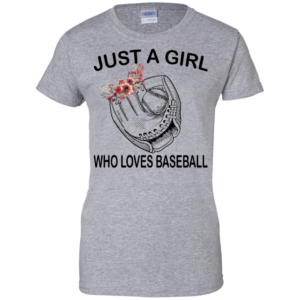 Just A Girl Who Loves Baseball Shirt, Hoodie, Tank