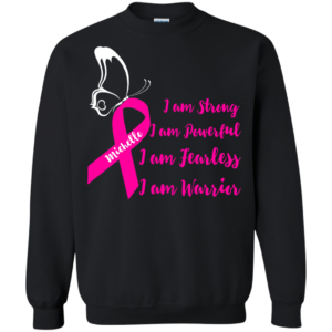 Breast Cancer – Michelle – I Am Strong – I Am Warrior Shirt, Hoodie