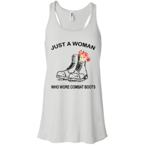 Just A Woman Who Wore Combat Boots Shirt, Hoodie