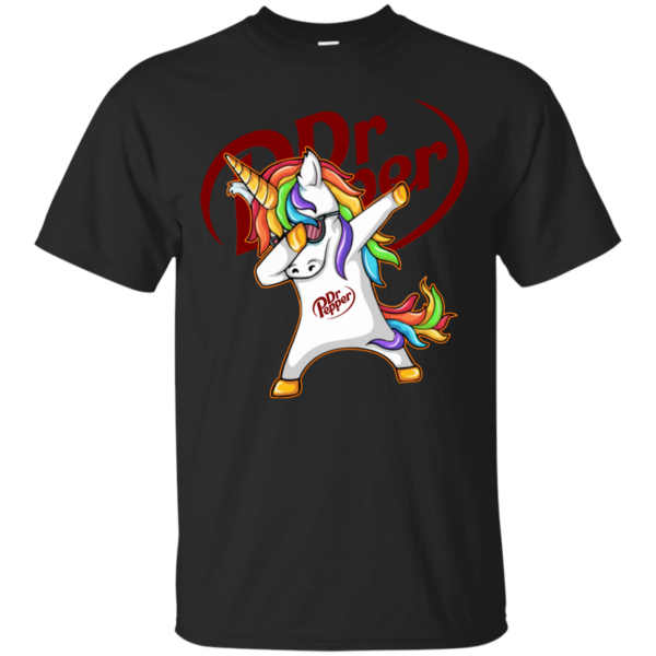 Dr. Pepper – Unicorn Dabbing Shirt, Hoodie, Tank