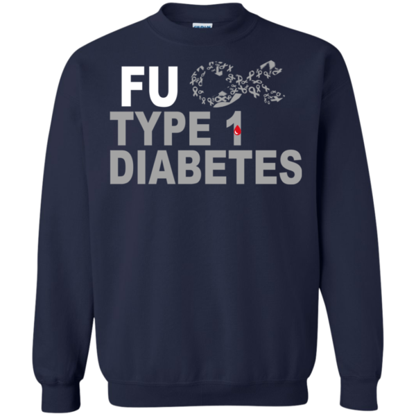 Breast Cancer FU Type 1 Diabetes Shirt