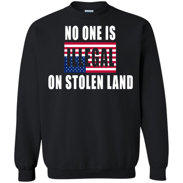 No One Is Illegal On Stolen Land Shirt, Hoodie