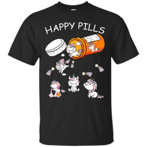 Unicorn – Happy Pills Shirt, Hoodie, Tank