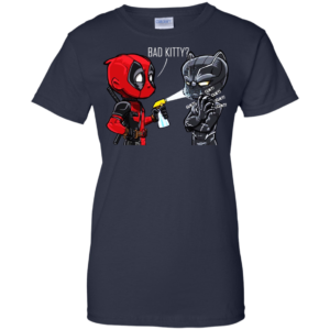 Deadpool And Black Panther – Bad Kitty Shirt, Hoodie, Tank