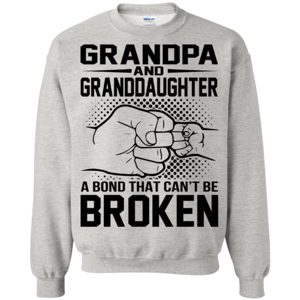 Grandpa And Granddaughter A Bond That Can’t Be Broken Shirt, Hoodie