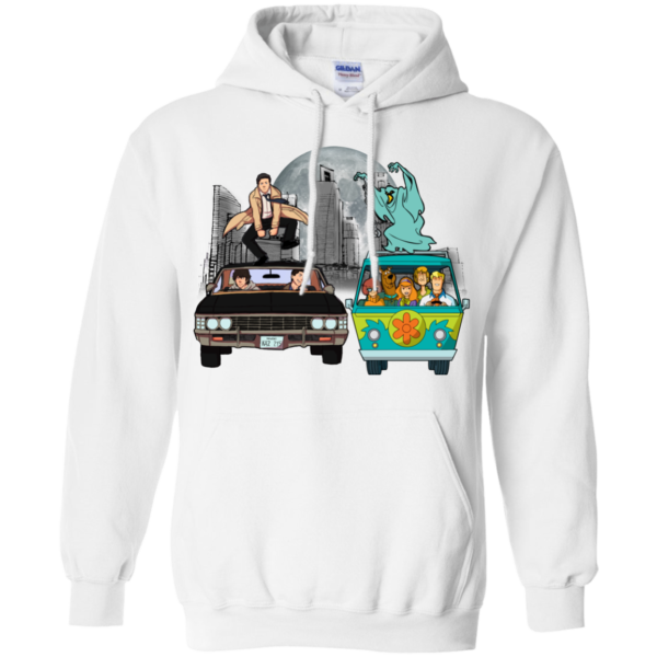 Supernatural And Scooby Doo On The Open Road Shirt, Hoodie, Tank