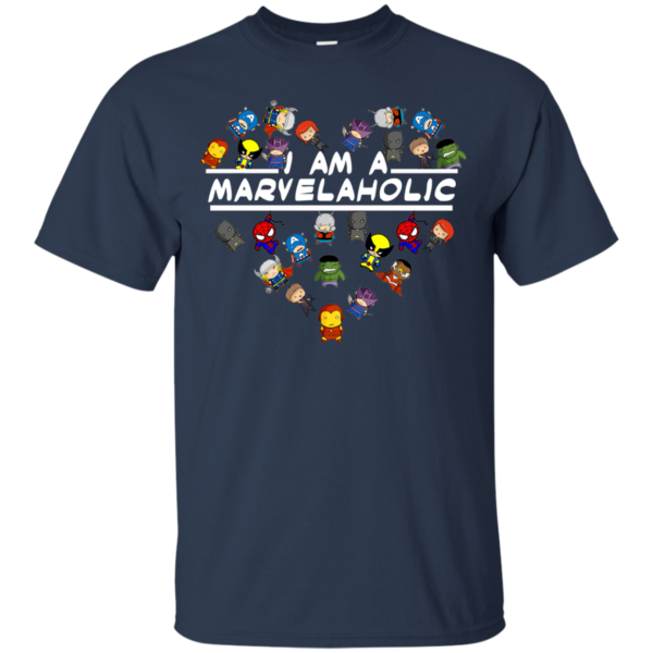 I Am A Marvelaholic Shirt, Hoodie, Tank