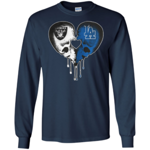 Raiders – Dodgers Skull Love Shirt, Hoodie, Tank