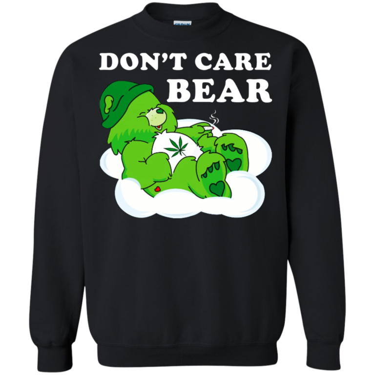 Cannabis Bear - Don't Care Bear Shirt, Hoodie, Tank | Allbluetees.com