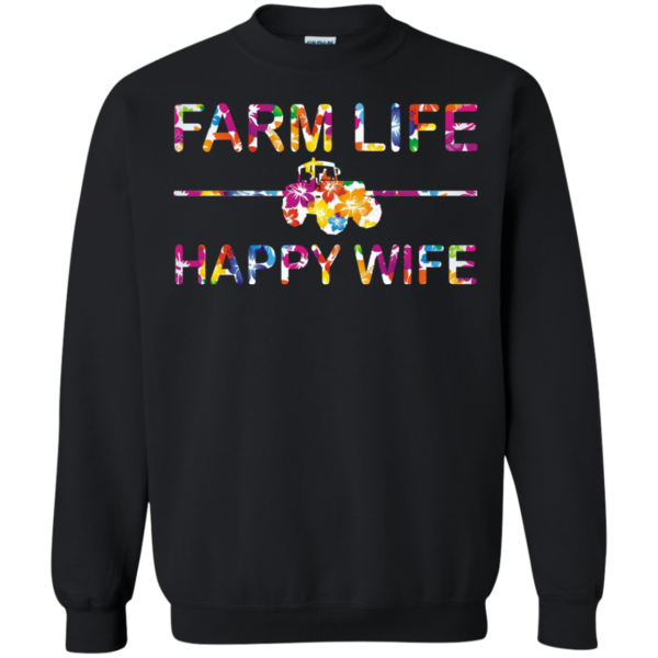 Farm Life – Happy Wife Shirt, Hoodie, Tank