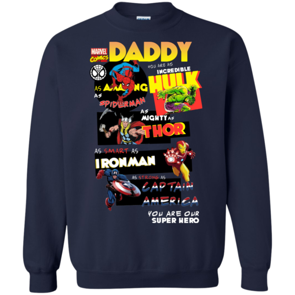 Marvel Comics Daddy Shirt, Hoodie, Tank