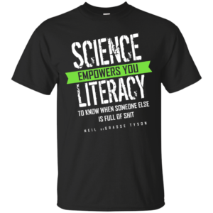 Science Empowers You Literacy Shirt, Hoodie